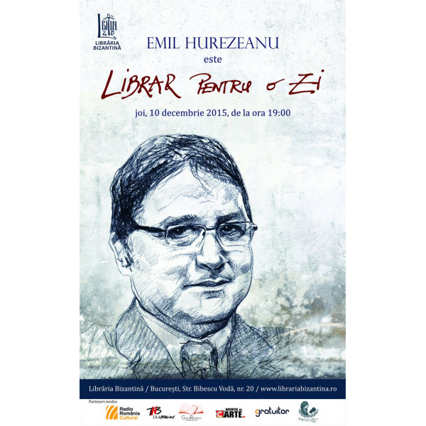 Emil Hurezeanu este librar pentru o zi - Joi, 10 decembrie 2015, ora 19:00