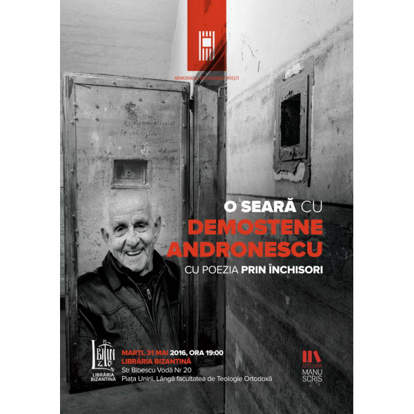 Marti, 31 mai, ora 19:00 - O seara cu Demostene Andronescu