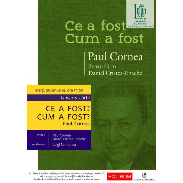 Volum de dialoguri: Ce a fost - Cum a fost