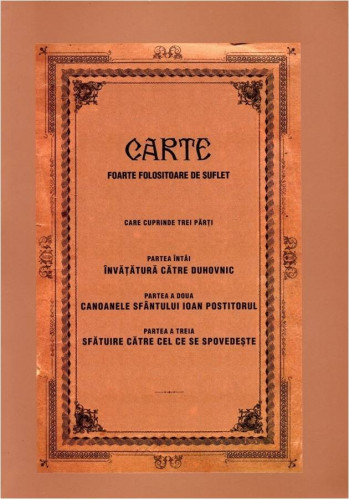 Carte foarte folositoare de suflet