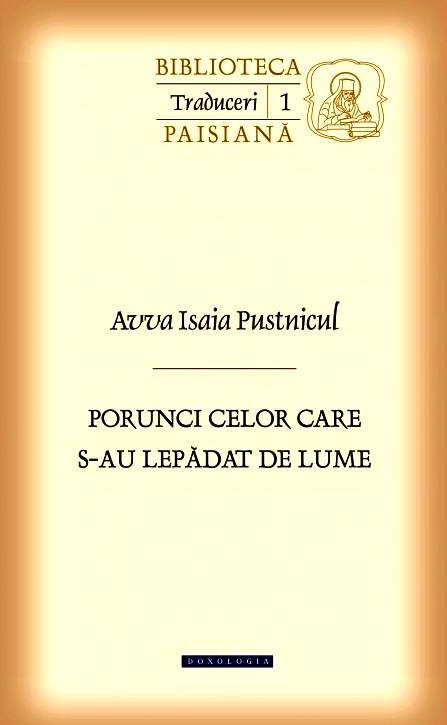 Porunci celor care s-au lepadat de lume